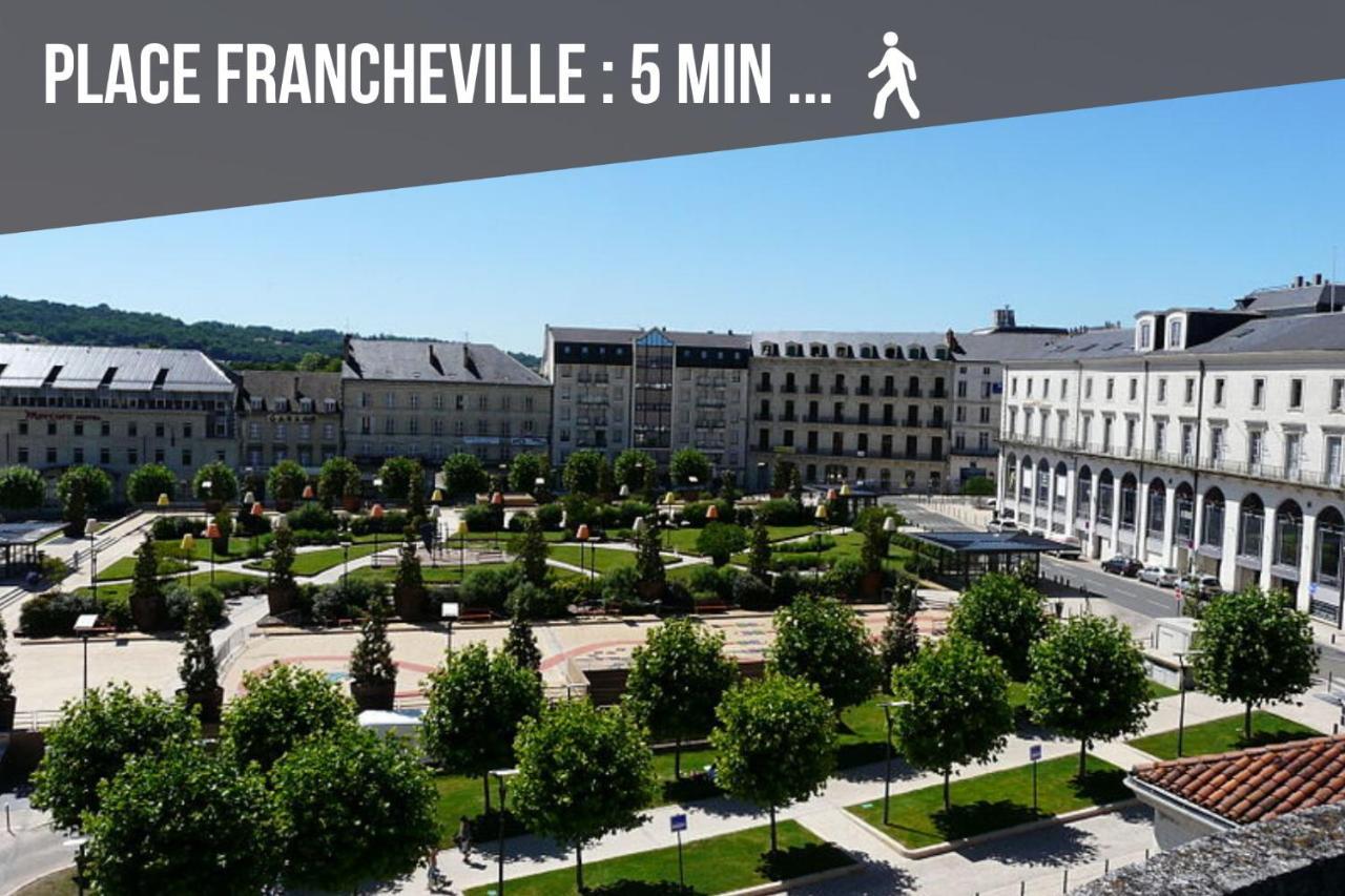 Apartment S'habille En Noir Et Blanc Perigueux